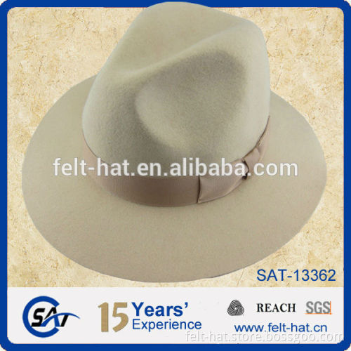 custome pure wool felt winter hat for wholesale